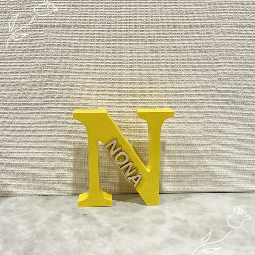 イニシャル 名前 オーダー受付中