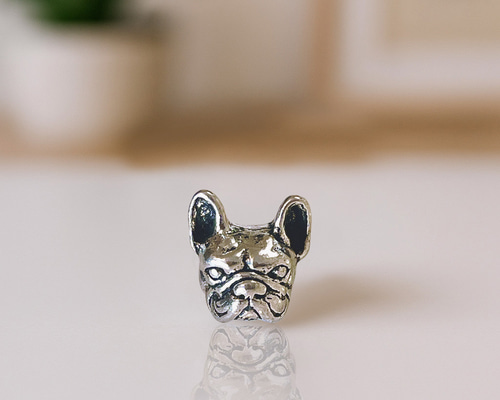 フレンチブルドッグ アニマル 犬 ボディピアス 14G 16G 18G