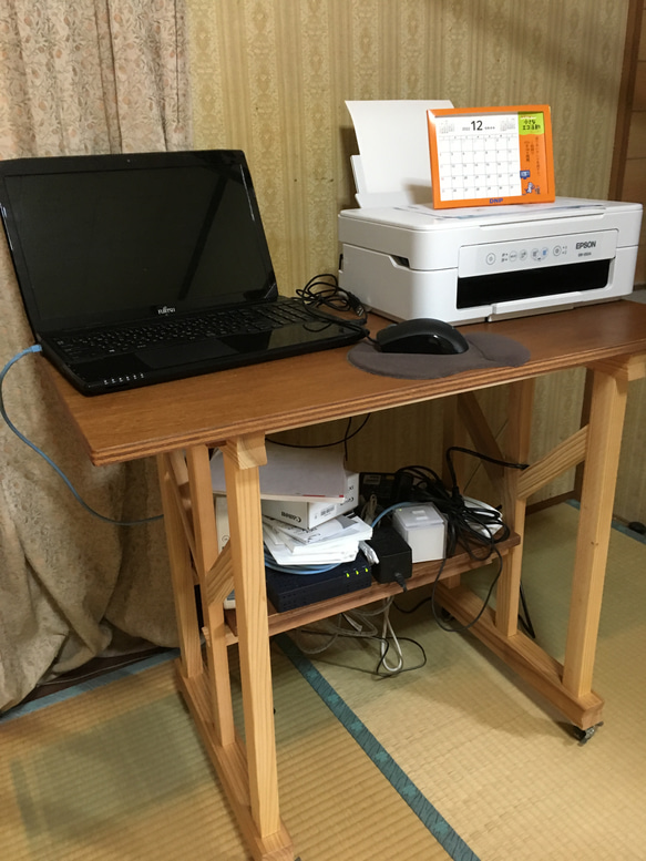 Forest 17  mini desk   ミニテーブル　木製デスク　学習机　 12枚目の画像