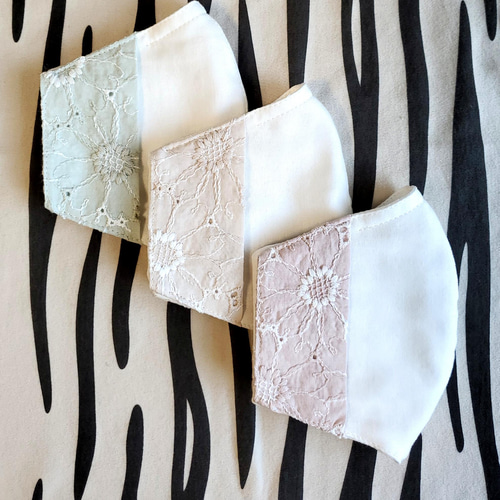 サンフラワー他❤️【S~L】機能ダブルガーゼ『不織布マスクカバー  