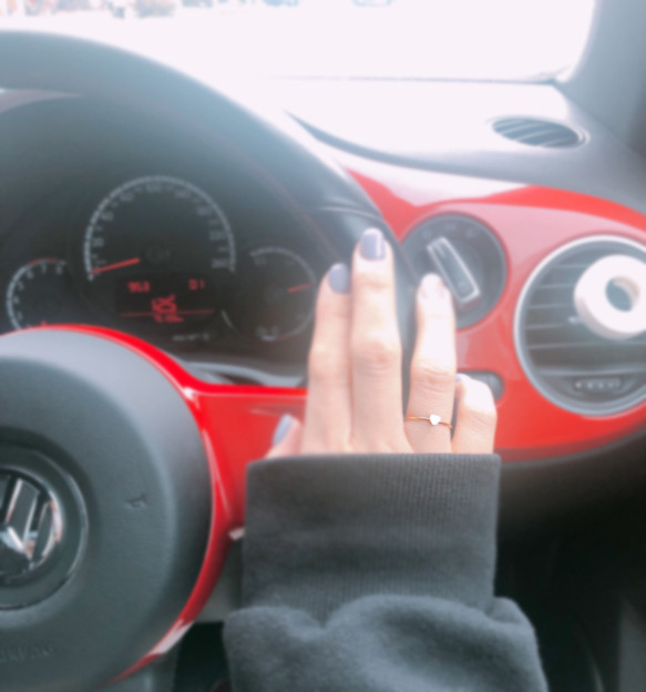 送料無料【14kgf】愛ハートリング／プレーン（9・12・14・16号） 9枚目の画像