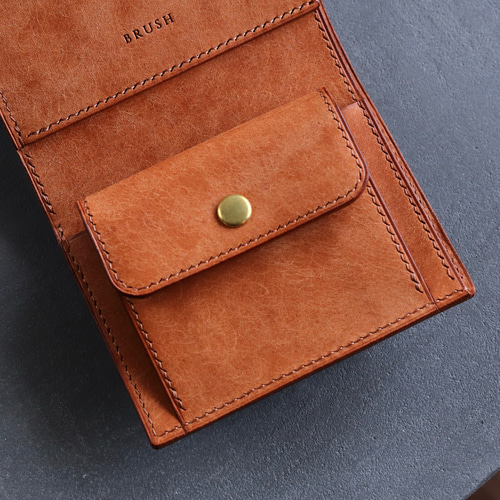 ミニウォレット / マルゴー【Ricco mini】 三つ折り財布 BRUSH 通販