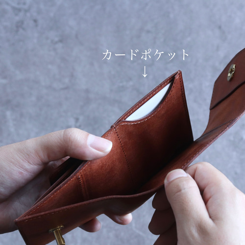 ミニウォレット / マルゴー【Ricco mini】 三つ折り財布 BRUSH 通販