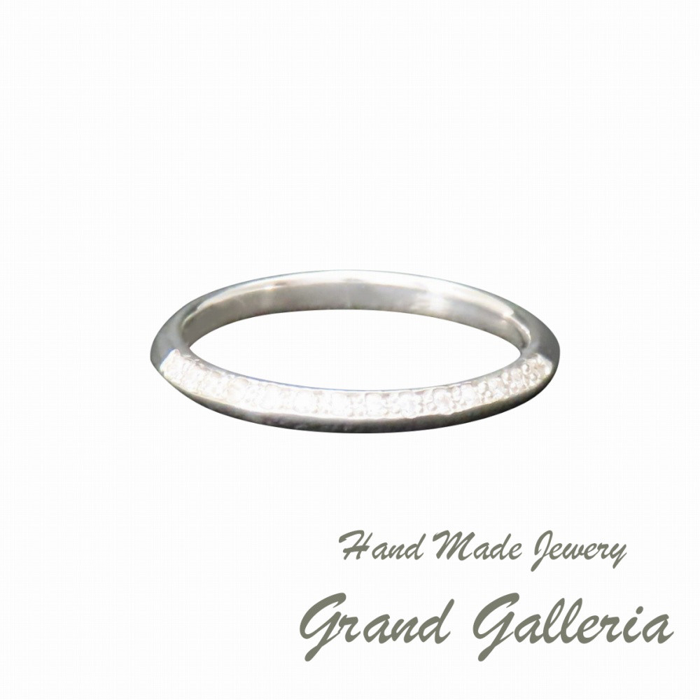 ハーフエタニティリング 指輪 シルバー925 【刻印無料】 ハーフ エタニティ リング シルバーアクセサリー レディース