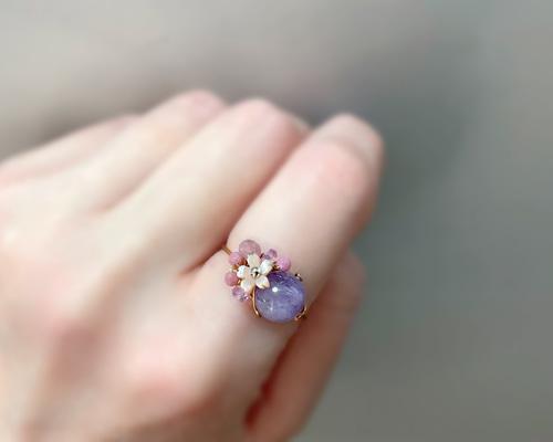 さくら＞天然コバルトスピネル　リング さくら＞天然コバルトスピネル リング o1111111.jpg
