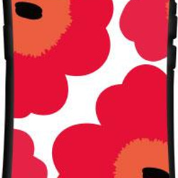 iPhone 耐衝撃 ハイブリッドケース 北欧風 大花 5色展開 8枚目の画像