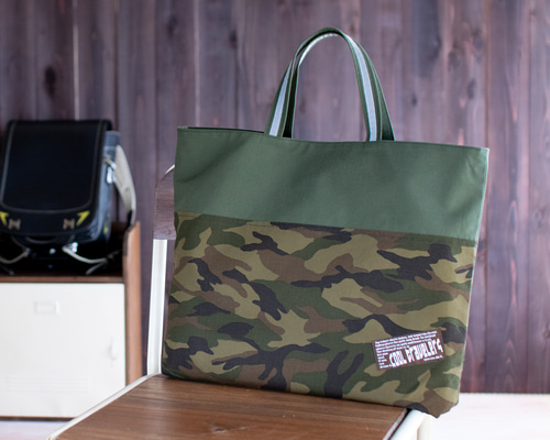 V12 - S/M CART BAG / アイコンプレート カモフラ柄 カート
