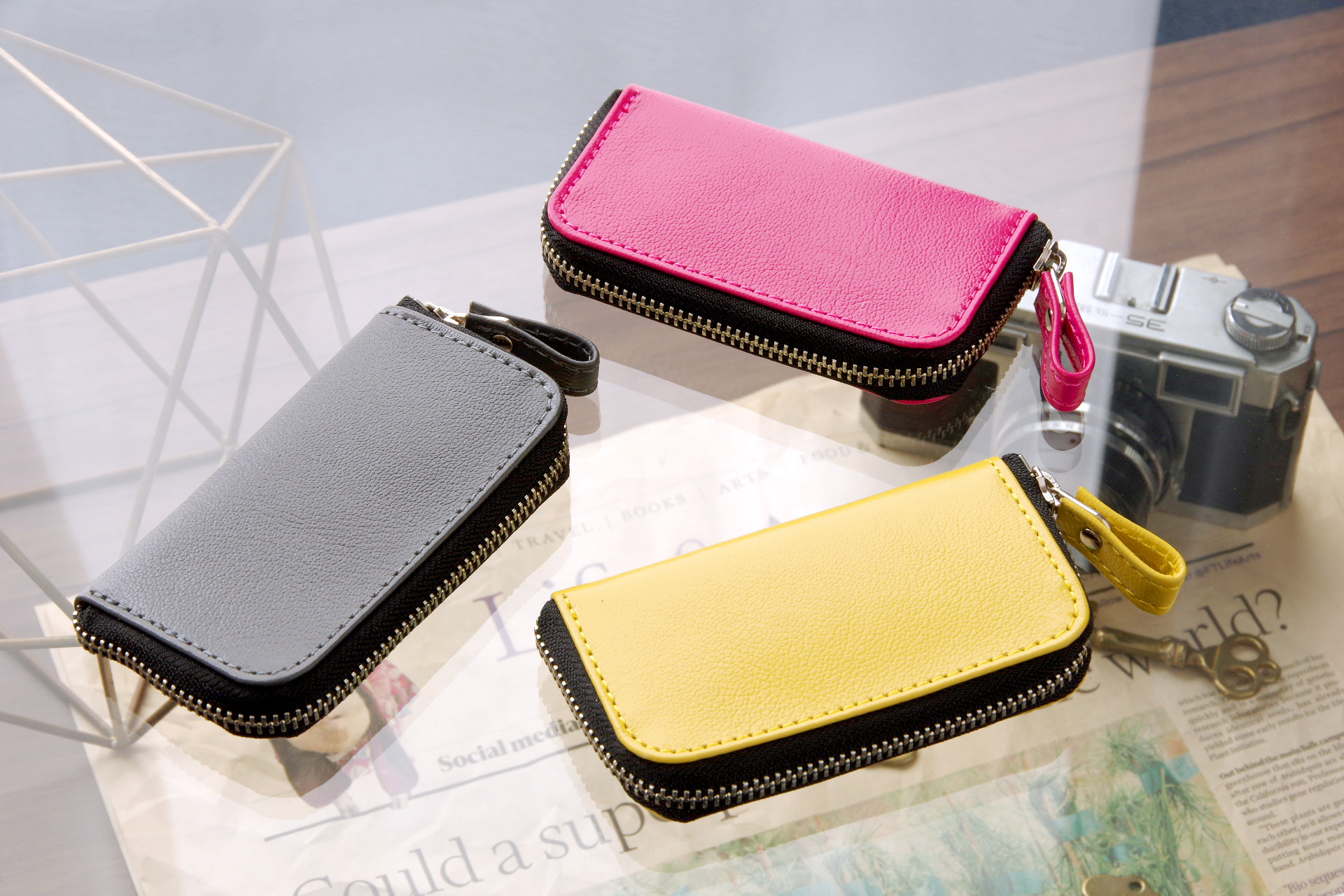 《CHLOE》◇ラウンドファスナーキーケース《8colors》