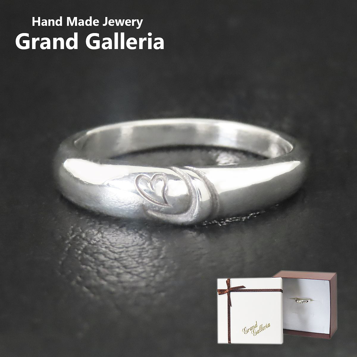 三日月 星 ハート リング 指輪 シルバー925 【刻印無料】 クレセント ルナ ムーン スター ハート シルバーアクセ