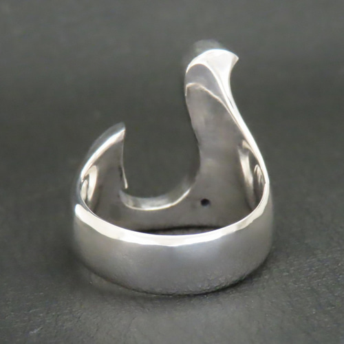 釣り針リング 指輪 シルバー925 【刻印無料】 釣り針 フィッシュフック