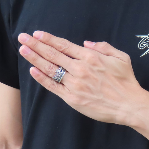 クラシックリング　17号 セール】K18 チェーン リング（17号～23号）（リング）｜Jewel closet