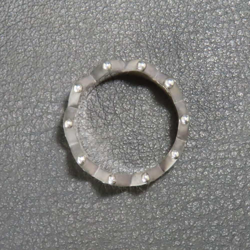 クラウンリング M 16～18号シルバー925 指輪 【刻印無料