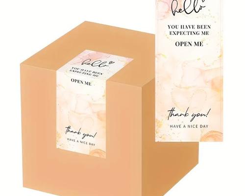 【透明シール】長方形／ハーバリウムシール／ラベル／サンキューシール／ギフト箱にも Amazon | ラッピング シール 長方形 thank you シール