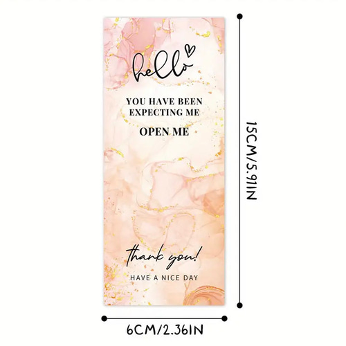 梱包長方形ステッカー・ギフトボックスシールステッカー