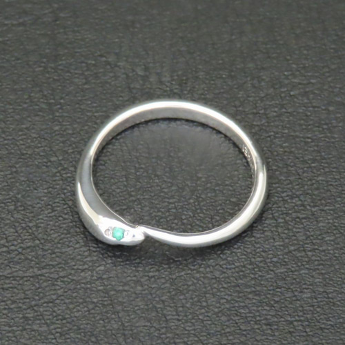 スネークリング シルバー925 指輪 【刻印無料】 蛇 ヘビ へび スネーク