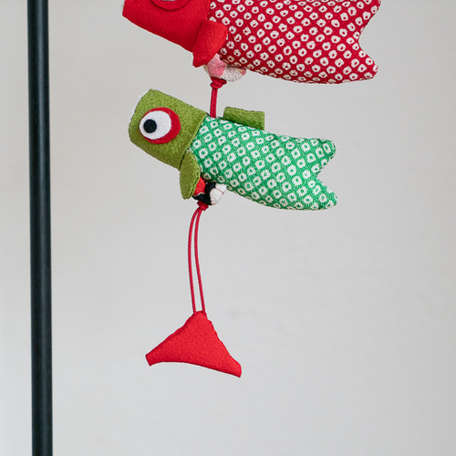 鯉のぼり・風車】吊るし飾り・男の子の節句-京都の縫製師が手縫いしま