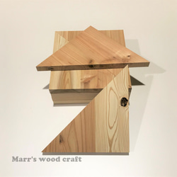 木工工作・DIYに使える木材端材板　三角形　25ｘ25cm　30枚セット　国産杉　無塗装　天然木　クラフト素材 3枚目の画像