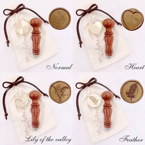 送料無料】シーリングワックス シーリングスタンプ スターターキット