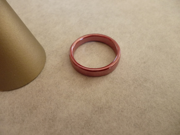 指輪　(17号)　緋銅　銅（R5014）　 3枚目の画像