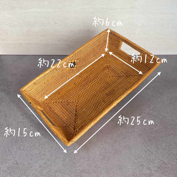 使い勝手が魅力☆万能トレイ♪カトラリーケース　小物入れ　トレー　ナチュラルインテリア 2枚目の画像