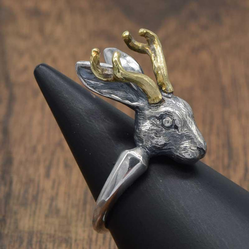 つのうさぎ【リング】Jackalope：R80：Size09~21 指輪・リング