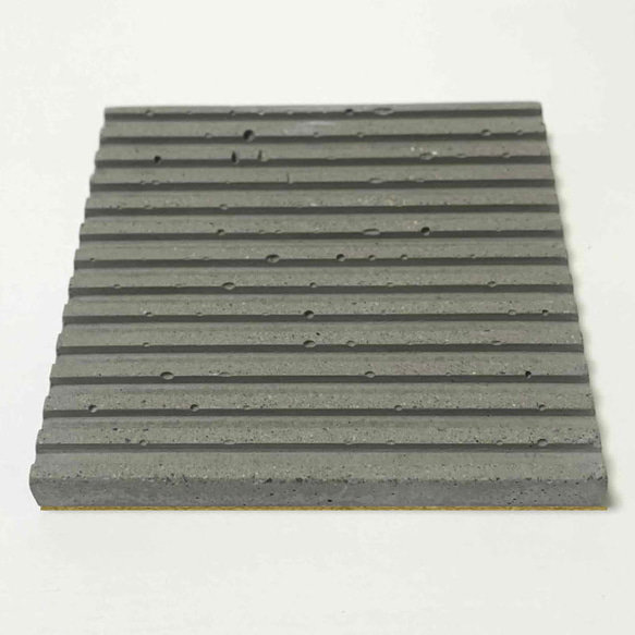 コンクリートコースター　四角形　-コンクリート/モルタル/セメント雑貨- 5枚目の画像