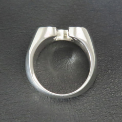 ホースシュースターリング 指輪 シルバー925 【刻印無料】 ホースシュー スター 馬蹄 星 リング シルバーアクセ 5枚目の画像
