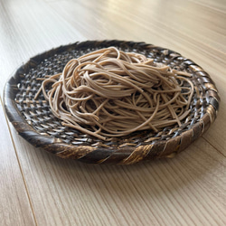 竹 蕎麦ざる　直径約21cm　2枚！！数量相談可 3枚目の画像