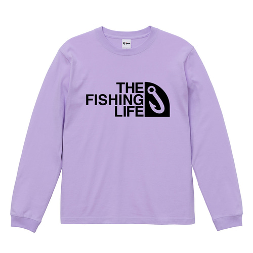 THE FISHING LIFE フィッシング パロディ 釣りTシャツ ロンT 半袖 長袖