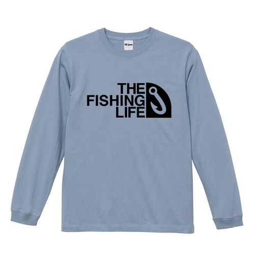 THE FISHING LIFE フィッシング パロディ 釣りTシャツ ロンT 半袖 長袖