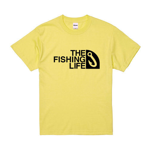 THE FISHING LIFE フィッシング パロディ 釣りTシャツ ロンT 半袖 長袖
