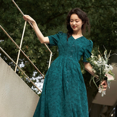 ジャガードワンピース｜KarLParkLane Style ONLINE SHOP