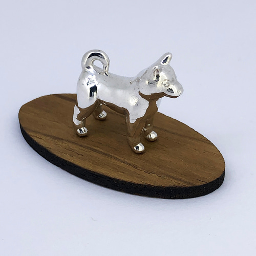 【希少品】お茶犬 コーヒー犬 シルバー SILVER 置物 フィギュア 希少品】お茶犬 コーヒー犬 シルバー SILVER 置物 フィギュア