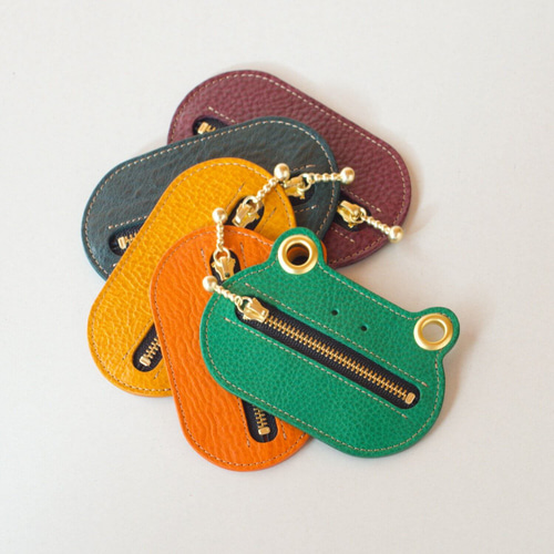 かえるのコインケース『FUNKY』 蛙 カエル 小銭入れ 小銭入れ・コイン