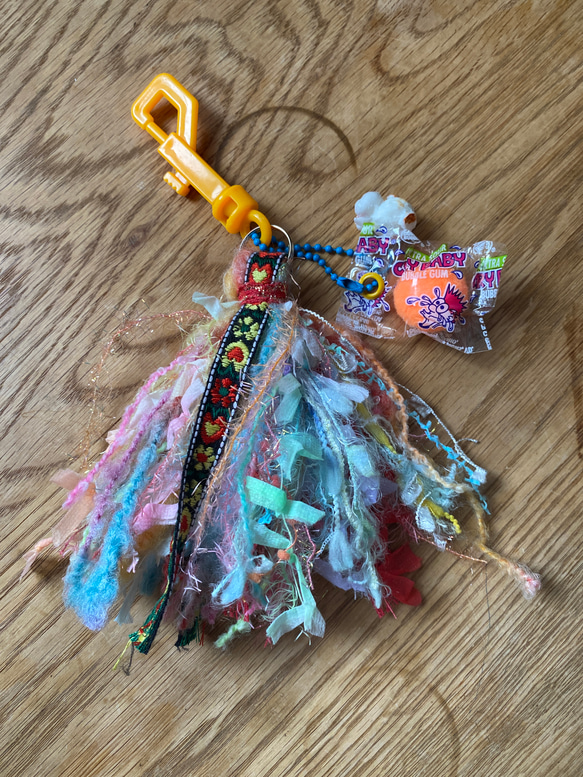 引き揃え糸 ミニ ◇ハンドメイド 引き揃え糸 ミニ タッセル チャーム