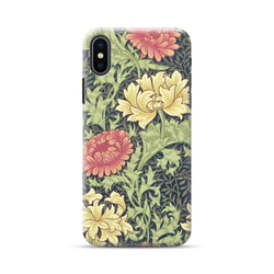 【モリス柄最多の品揃え　高精細画像使用】iPhoneケース　ウィリアム・モリス  chrysanthemum 6枚目の画像