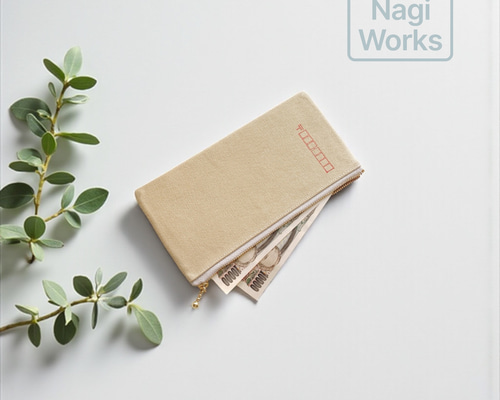 さよなら茶封筒！ お札入れポーチ 茶封筒風꙳☆*ﾟ その他ミニ