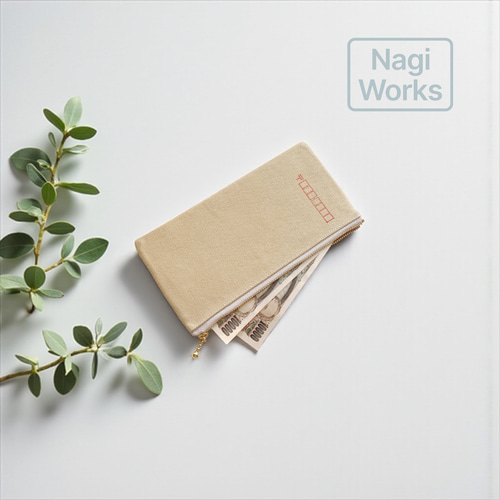 さよなら茶封筒！ お札入れポーチ 茶封筒風꙳☆*ﾟ その他ミニ