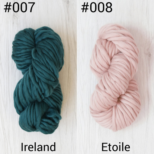 NY10】全15色！イタリア製 超極太毛糸 -PIUMA XXL-【輸入毛糸