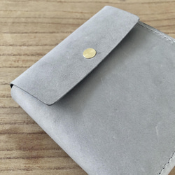 横向きの二つ折り財布(イタリアンレザー) 4枚目の画像