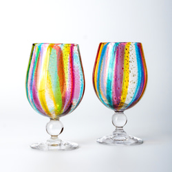 工芸ガラス ガラス作家 伊藤珠美作 花 置物 V R6827 Amazon.co.jp