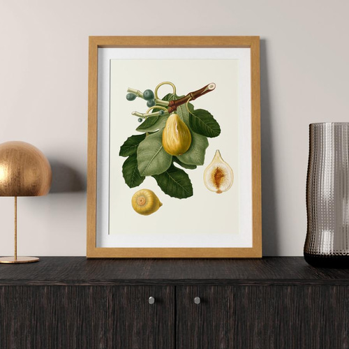 無花果　イチジク　小物置き　プレート　木製　アート　職人 無花果 イチジク 小物置き プレート 木製 アート 職人 ②の通販