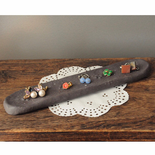 野の花 細長皿 (24cm×5cm) 長皿 すみれ作陶室 通販 11501281