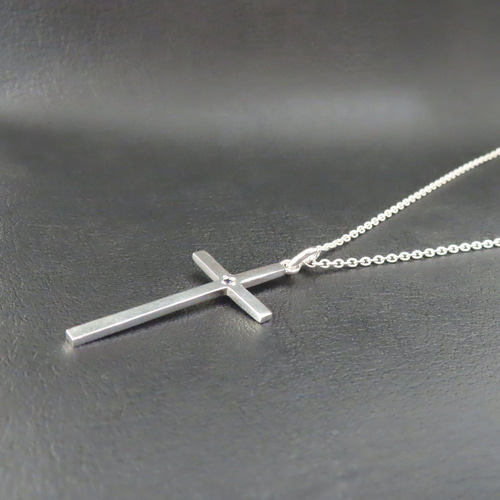 シルバー925製 クロスネックレス 刻印有 クロスネックレス シルバー925 【刻印無料】 十字架 クロス