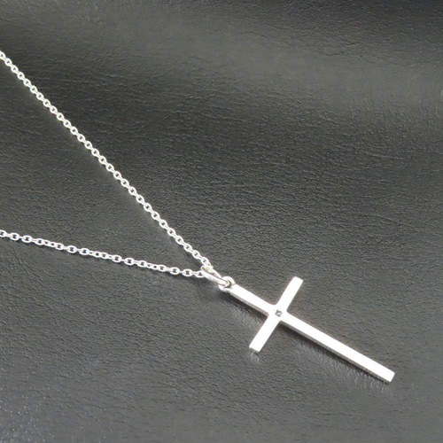 クロスネックレス シルバー925 【刻印無料】 十字架 クロス クロスネックレス シルバー925 【刻印無料】 十字架 クロス