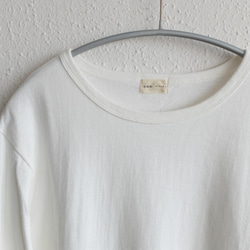 【售完即止】yohaku TUTU 長袖 T 卹 | 米白色 | 男女皆宜 3 種尺寸 第2張的照片