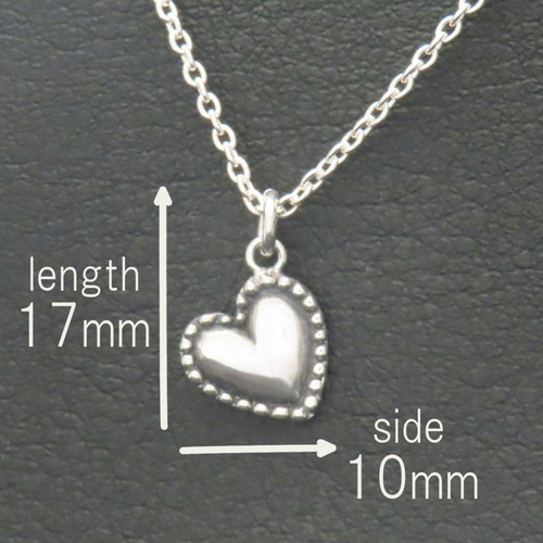 定価16.500円　美品　ガルニ　ハートペンダント スモール　シルバー925 GARNIガルニsilverハートモチーフネックレス｜Yahoo!フリマ（旧