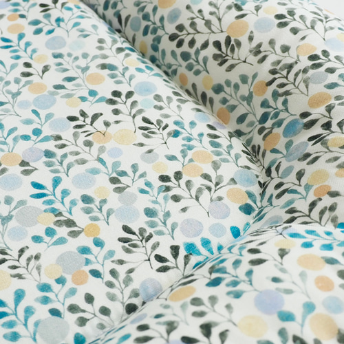 うさぎ用 ゴロンちょマット・グリーンフラワー(クッション