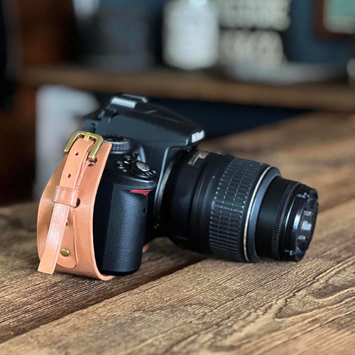 カラー追加!!】本革 カメラ ハンドストラップ ／ イタリアンレザー