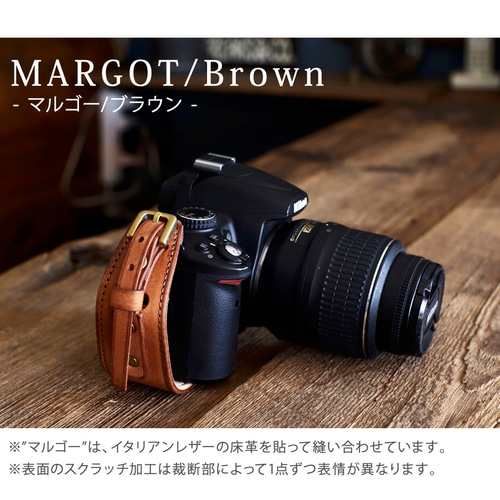 カラー追加!!】本革 カメラ ハンドストラップ ／ イタリアンレザー